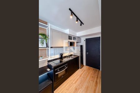 Cozinha de kitnet/studio para alugar com 1 quarto, 24m² em Cursino, São Paulo