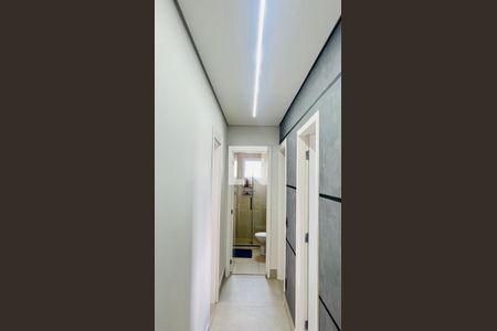 Corredor de apartamento para alugar com 3 quartos, 69m² em Rudge Ramos, São Bernardo do Campo