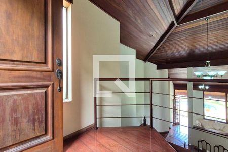 Hall de Entrada de casa de condomínio para alugar com 5 quartos, 570m² em Condomínio Chácaras do Alto da Nova Campinas, Campinas