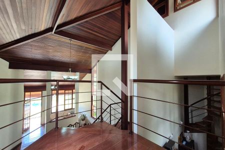 Hall de Entrada de casa de condomínio para alugar com 5 quartos, 570m² em Condomínio Chácaras do Alto da Nova Campinas, Campinas