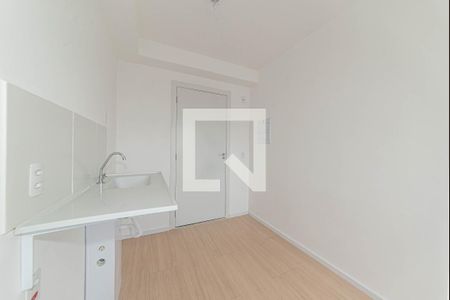 Cozinha de kitnet/studio à venda com 1 quarto, 17m² em Santo Amaro, São Paulo