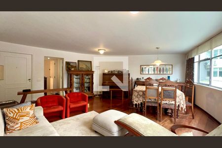 Sala de apartamento à venda com 3 quartos, 180m² em Jardins, São Paulo