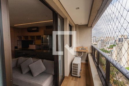 Varanda Sala/Área de Serviço de apartamento para alugar com 1 quarto, 43m² em Santa Efigênia, Belo Horizonte