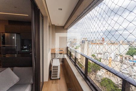 Varanda Sala/Área de Serviço de apartamento para alugar com 1 quarto, 43m² em Santa Efigênia, Belo Horizonte