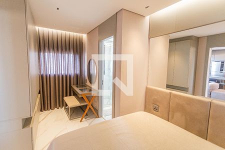 Suíte de apartamento para alugar com 1 quarto, 43m² em Santa Efigênia, Belo Horizonte