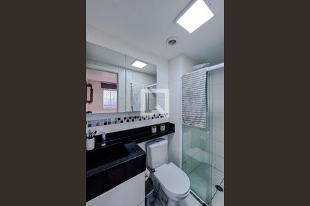 Banheiro da Suíte de apartamento para alugar com 1 quarto, 25m² em Alto da Mooca, São Paulo