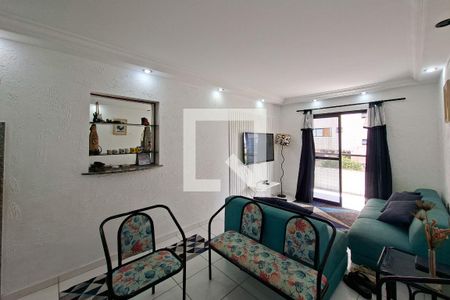 Sala de apartamento para alugar com 2 quartos, 90m² em Vila Assuncao, Praia Grande
