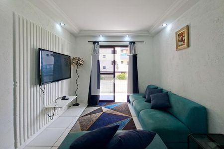 Sala de apartamento para alugar com 2 quartos, 90m² em Vila Assuncao, Praia Grande