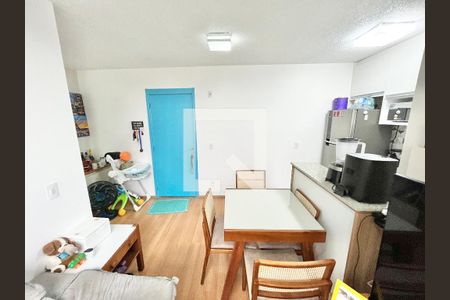 Sala/Cozinha de apartamento à venda com 2 quartos, 44m² em Vila Santa Maria, São Paulo