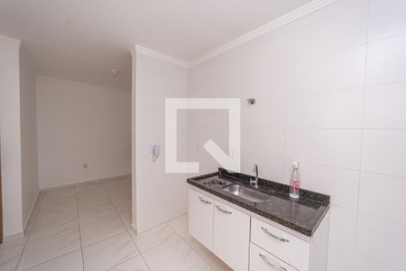 Cozinha e Área de Serviço de apartamento para alugar com 2 quartos, 40m² em Ponte Rasa, São Paulo