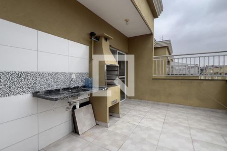 Área de Serviço e Área da Churrasqueira de apartamento para alugar com 2 quartos, 96m² em Mikail Ii, Guarulhos