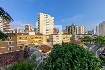 Vista da rua de apartamento para alugar com 2 quartos, 80m² em Vila Tupi, Praia Grande