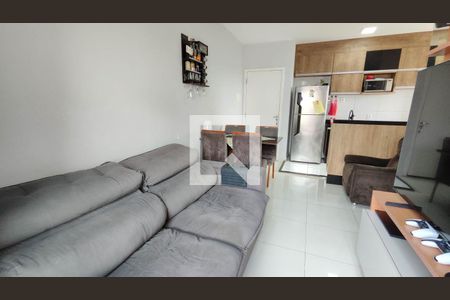 Sala de estar / jantar de apartamento para alugar com 2 quartos, 47m² em Jardim Rodrigues Alves, Ferraz de Vasconcelos