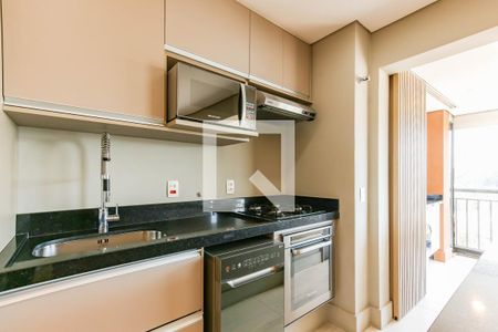 Sala - Cozinha - Lavanderia de apartamento para alugar com 2 quartos, 60m² em Butantã, São Paulo