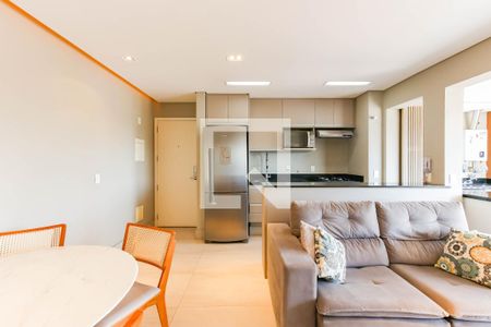 Sala - Cozinha - Lavanderia de apartamento para alugar com 2 quartos, 60m² em Butantã, São Paulo