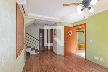 Sala de casa de condomínio para alugar com 3 quartos, 117m² em Igara, Canoas