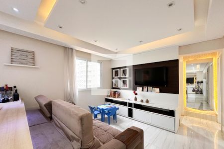 Sala de apartamento à venda com 2 quartos, 107m² em Vila Lusitania, São Bernardo do Campo