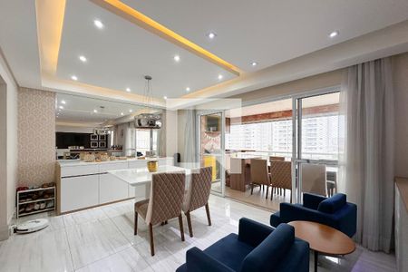 Sala de apartamento à venda com 2 quartos, 107m² em Vila Lusitania, São Bernardo do Campo