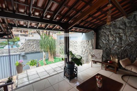Varanda da Sala de casa à venda com 3 quartos, 225m² em Teixeira Dias, Belo Horizonte