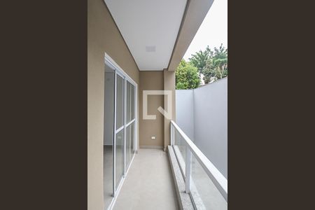Sacada da Sala/Cozinha de apartamento à venda com 3 quartos, 67m² em Jardim das Quatro Marias, São Bernardo do Campo
