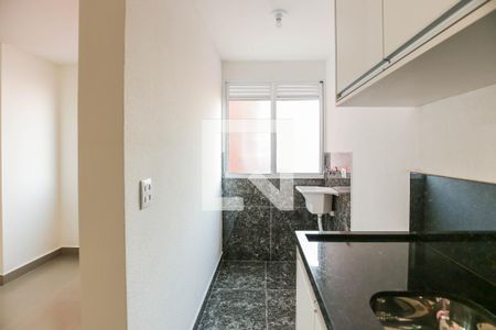 Cozinha e Área de Serviço de apartamento para alugar com 1 quarto, 42m² em Vila Sonia, São Paulo