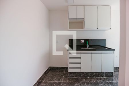 Cozinha e Área de Serviço de apartamento para alugar com 1 quarto, 42m² em Vila Sonia, São Paulo