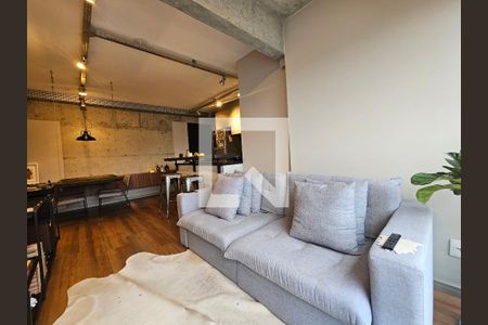 Sala de apartamento para alugar com 2 quartos, 62m² em Chácara Santo Antônio, São Paulo