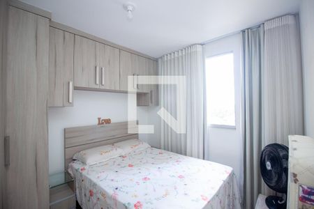 Quarto 1 de apartamento à venda com 2 quartos, 50m² em Alvorada, Contagem