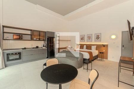 Studio de kitnet/studio para alugar com 1 quarto, 42m² em República, São Paulo