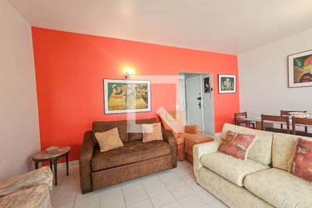 sala de apartamento para alugar com 2 quartos, 160m² em Centro, Guarujá