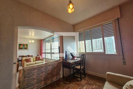 sala de apartamento para alugar com 2 quartos, 160m² em Centro, Guarujá