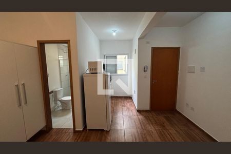 Quarto - Cozinha de kitnet/studio para alugar com 1 quarto, 26m² em Bangú, Santo André