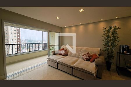 Sala de apartamento à venda com 3 quartos, 113m² em Jardim Messina, Jundiaí