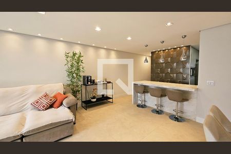 Sala de apartamento à venda com 3 quartos, 113m² em Jardim Messina, Jundiaí