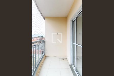 Varanda da Sala de apartamento para alugar com 2 quartos, 59m² em Jardim das Oliveiras, São Paulo