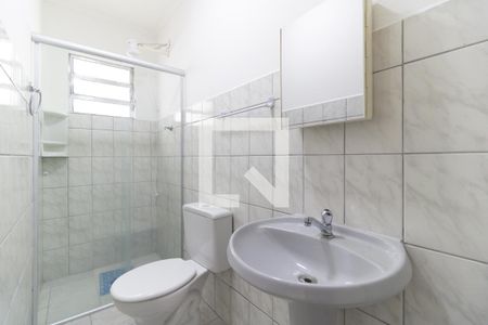 Banheiro da Suíte de casa para alugar com 1 quarto, 40m² em Vila Gumercindo, São Paulo