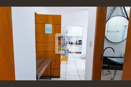 Quarto 1 de apartamento para alugar com 1 quarto, 42m² em Maracanã, Praia Grande