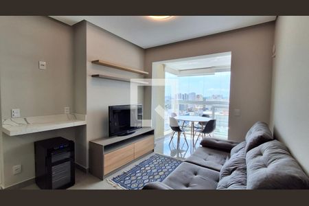 Sala de apartamento para alugar com 2 quartos, 54m² em Vila Angelina, São Bernardo do Campo