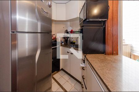 Cozinha de kitnet/studio à venda com 1 quarto, 50m² em Lourdes, Belo Horizonte