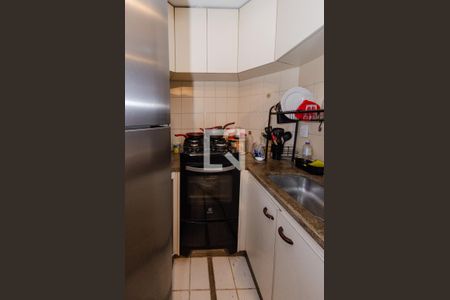 Cozinha de kitnet/studio à venda com 1 quarto, 50m² em Lourdes, Belo Horizonte