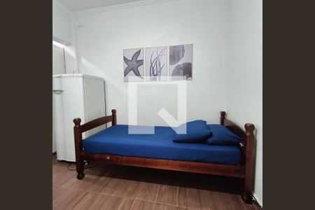 Sala/Quarto de apartamento para alugar com 1 quarto, 21m² em Cidade Ocian, Praia Grande
