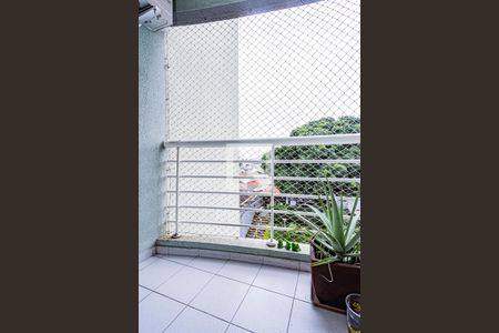 Varanda sala de apartamento à venda com 3 quartos, 65m² em Vila Mangalot, São Paulo