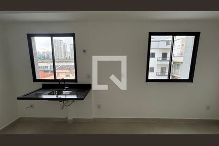 Quarto - Cozinha de kitnet/studio para alugar com 1 quarto, 21m² em Vila Sao Pedro, Santo André