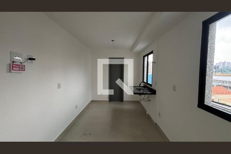 Quarto - Cozinha de kitnet/studio para alugar com 1 quarto, 21m² em Vila Sao Pedro, Santo André