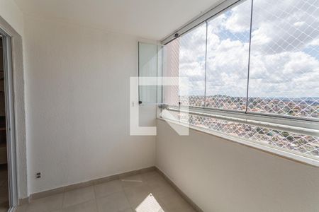Varanda na Sala de apartamento para alugar com 3 quartos, 70m² em Nova Vista, Belo Horizonte