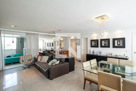 Sala de apartamento à venda com 3 quartos, 174m² em São José, Belo Horizonte