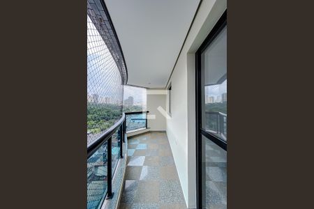 Varanda da Sala de apartamento para alugar com 3 quartos, 114m² em Vila Regente Feijó, São Paulo
