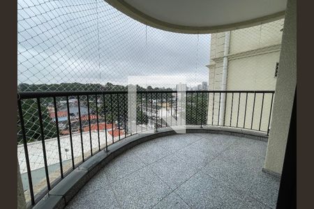 Varanda da Sala de apartamento para alugar com 2 quartos, 75m² em Caxingui, São Paulo