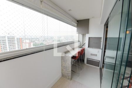 Varanda da Sala de apartamento para alugar com 3 quartos, 93m² em Parque Senhor do Bonfim, Taubaté