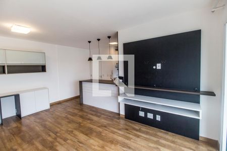 Sala de apartamento para alugar com 1 quarto, 51m² em Alphaville Conde Ii, Barueri